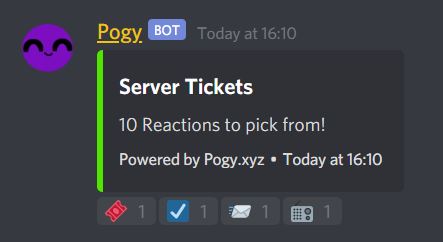 Server Tickets